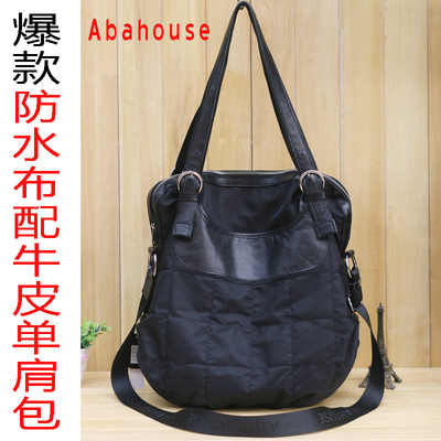 abahouse单肩牛津布斜挎大包