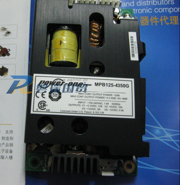 MPB125-4350G Power-One 电源 125W AC/DC转换器