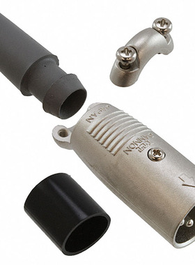 ITT Cannon 圆形连接器 插头 公引脚 127007-0103 XLR-3-12C