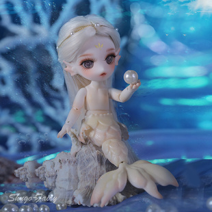原创正版 BJD娃娃12分罗蕾尔美人鱼BJD人形玩偶xaga现货AE贵族gem