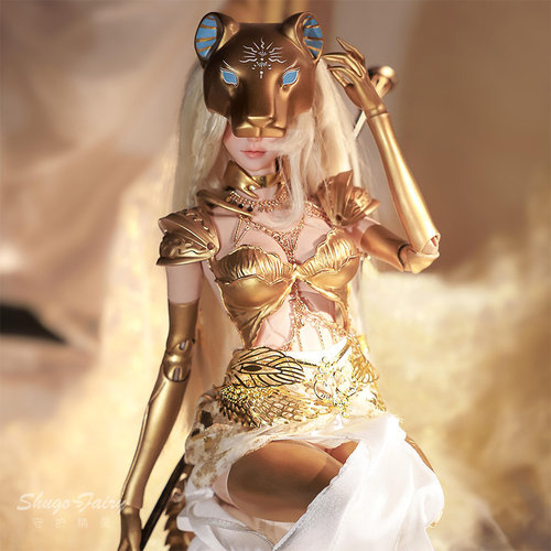 正版bjd娃娃四分金翎树脂玩偶