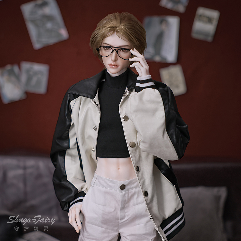 bjd三分娃娃乌鸦帅气男娃