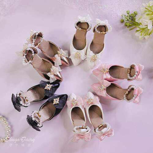 4分bjd娃鞋白薇高跟脚玩偶鞋子