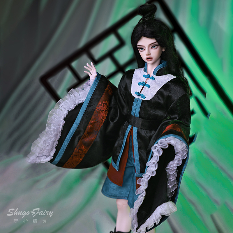 包邮中式怪诞风原创4分bjd娃娃
