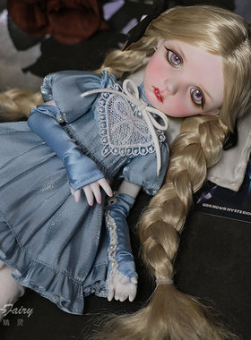 原创官方正版6分bjd/SD娃娃卢卡Bella贝拉双胞胎复古带妆全套潮玩