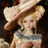 正版 复古宫廷风玩偶 四分可动关节bjd女娃Ariana伊莎贝娅欧式