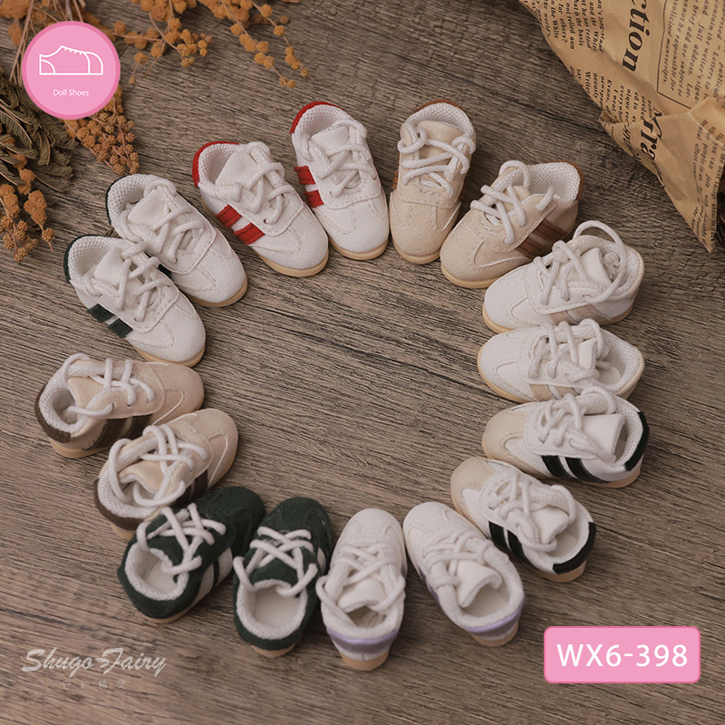 手工环保树脂六分bjd娃鞋