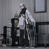 包邮 官方正版 4分bjd娃娃银凌黑白视觉艺术SD娃娃现代休闲原创潮玩