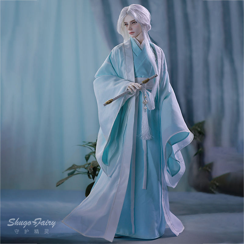 3分bjd娃娃古风龙魂关节可动