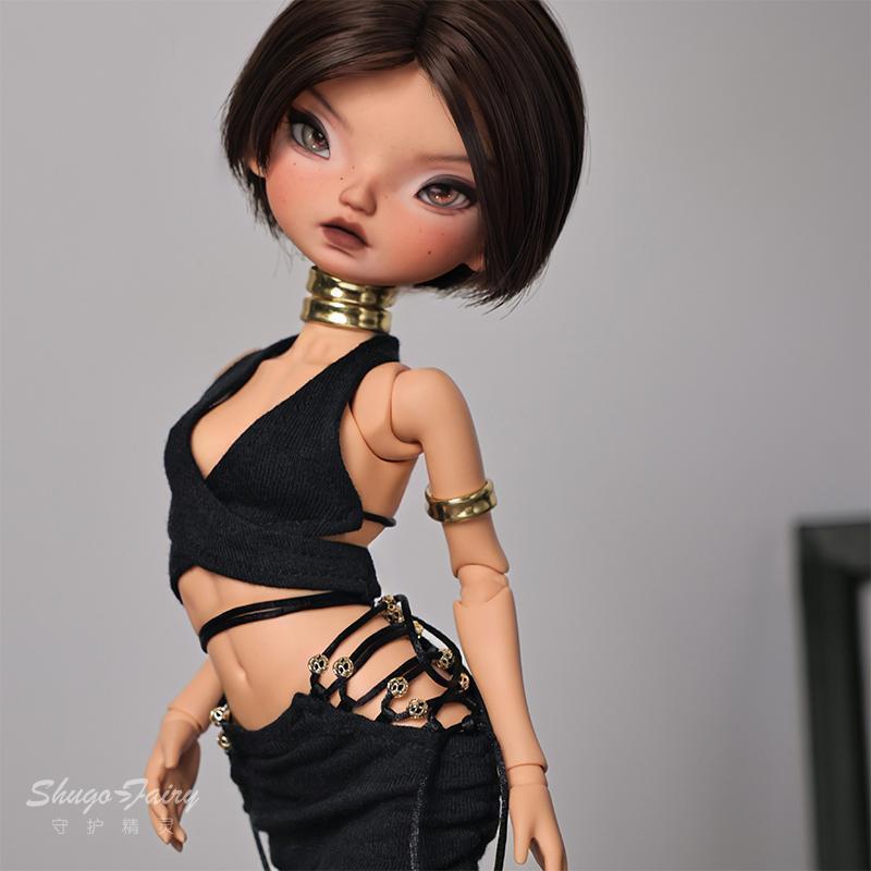 6分bjd娃娃辛西亚夏日辣妹街拍