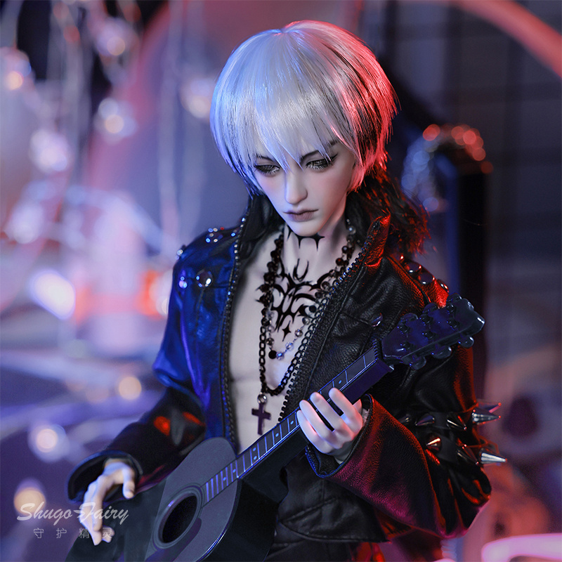 嘻哈乐手4分玩偶娃娃刺青纹身