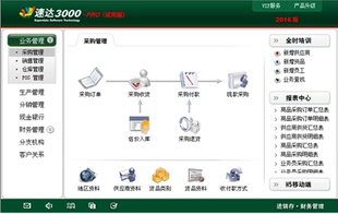 速达软件3000pro工业版进销存财务生产销售分销正版永久用户