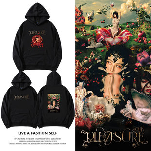 蔡依林2026世巡演唱会PLEASURE周边应援衣服同款卫衣薄款加绒帽衫