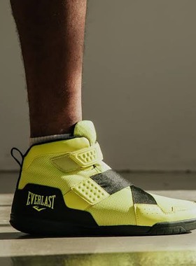 Everlast PowerLock X-Trainer拳击训练鞋中高帮软底吸震透气耐穿