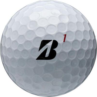 海外代购Bridgestone高尔夫球增加距离视觉辅助白色三层结构