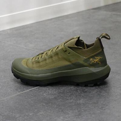 ARCTERYX Vertex Alpine GTX始祖鸟军绿色防水耐磨男士越野跑鞋