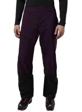 代购Jack wolfskin狼爪男士冲锋裤防水保暖防风户外裤长款紫色