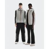 代购 羽绒马甲保暖保暖防泼水透气设计多口袋收纳条纹面 ON昂跑男士