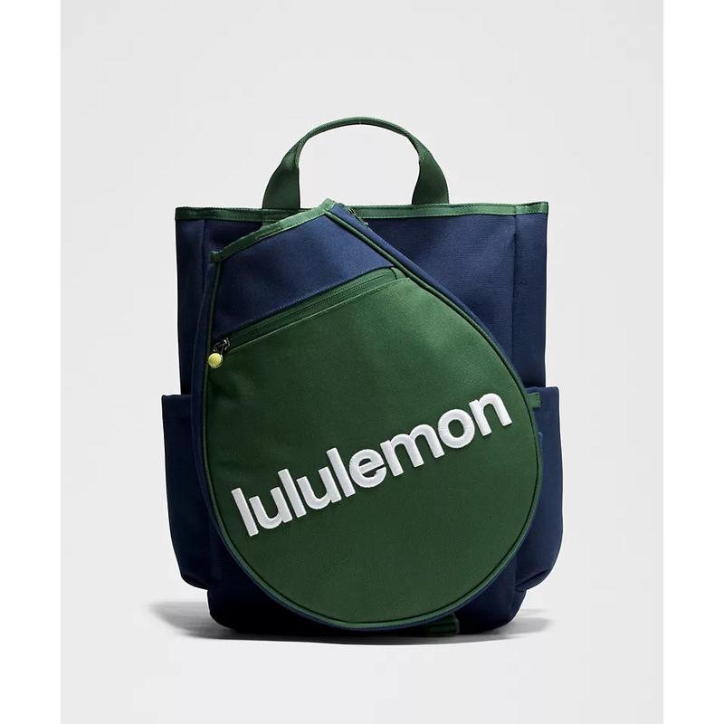 海外代购lululemon/露露乐蒙男女网球包多功能收纳独立球拍仓图片