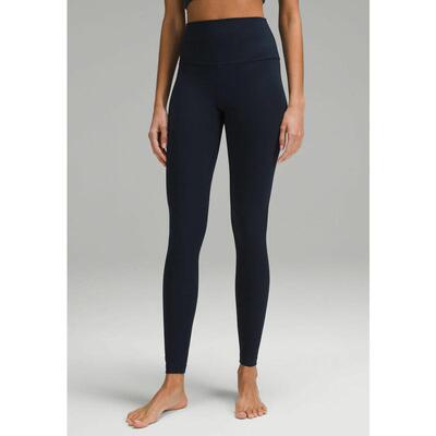 代购lululemon露露乐蒙女士瑜伽裤贴身剪裁弹力收腹无缝贴合