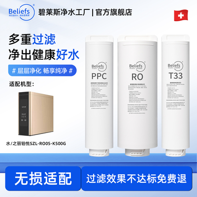 碧莱斯适用水之丽铂悦净水器滤芯