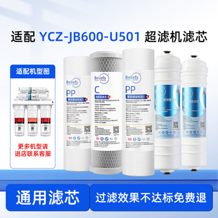 碧莱斯适用于苏泊尔净水器滤芯SJU-U501/YCZ-JB600超滤机UF超滤膜