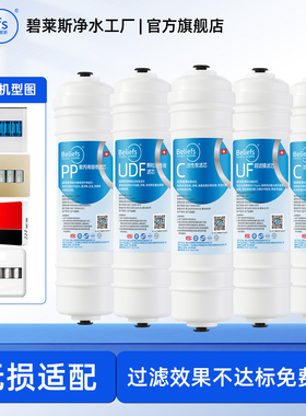 碧莱斯适用海尔净水器滤芯HU603-5B/HU612-4/HU103/104-5UF超滤机