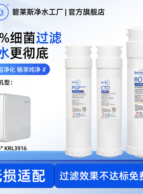 适用于沁/园净水器小白鲸KRL3913/3915/3916家用RO反渗透通用滤芯