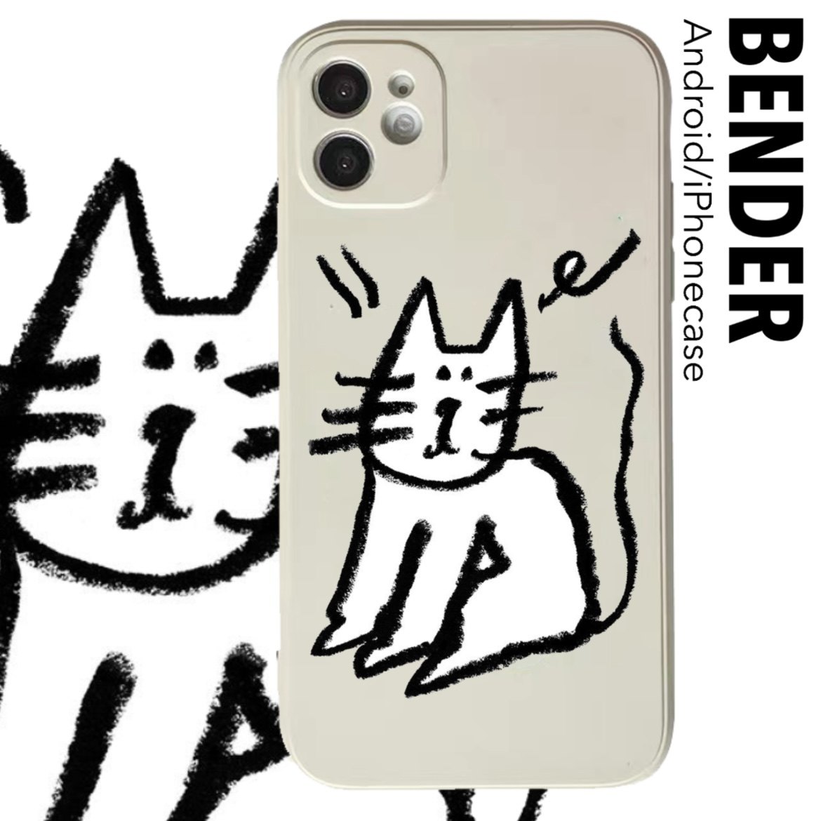 傻猫液态硅胶满50-15苹果搞怪