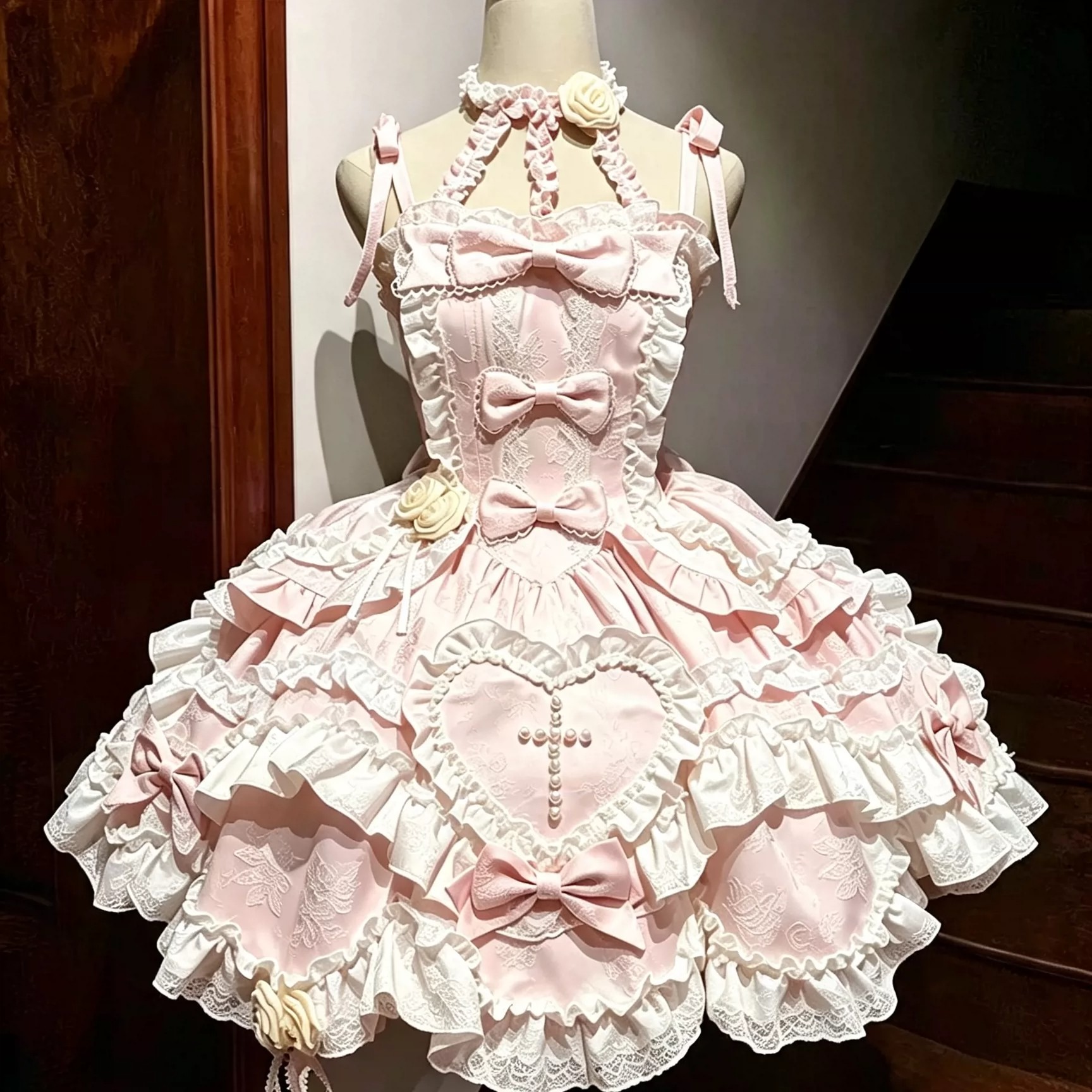 Lolita洋装JSK洛丽塔蓬蓬裙