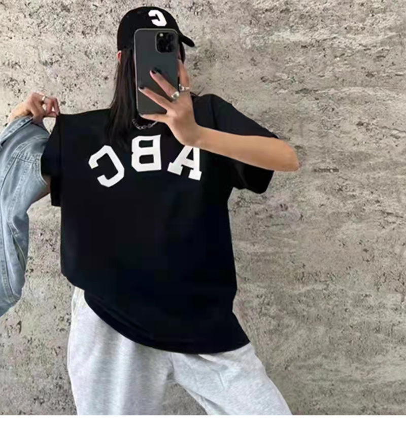 潮男短袖加肥加大essentials