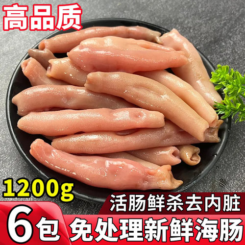 新鲜海肠鲜活速冻海肠捞饭商用