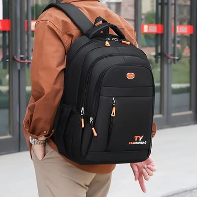 1 Pc Men's Backpack, Large Capacity Waterproof Casual Backpa