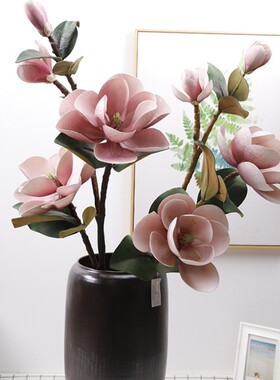 橘梦落地装饰玉兰花佛山单只花艺