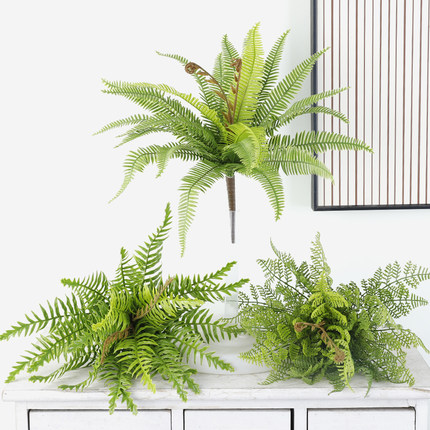 仿真金丝猴蕨北欧小清新室内家居装饰波斯草植物摆件桌面蕨草绿植