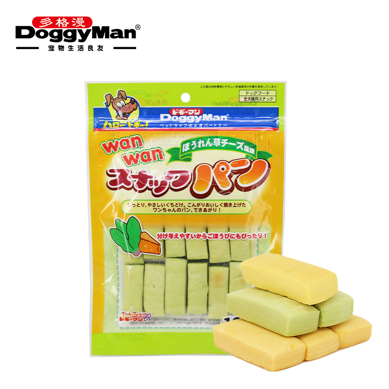 多格漫烘烤软面包奶酪菠菜蜂蜜地瓜训练奖励狗零食幼犬补钙饼干