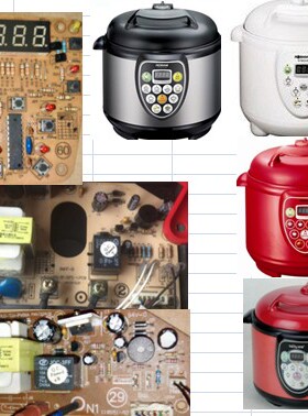 老板ROBAM电压力锅CY50-212S电脑222s源路控制灯操作面板限高压阀