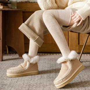 冬款女士长筒袜ins潮日系保暖羊毛过膝袜秋天袜筒紧身柔软大腿袜