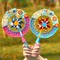 2021 WINDMILL BUBBLE MACHINECHILDRENS TOY BUBBLE WAND BUBBLE BLOWER NEW COLORFUL BUBBLE WINDMILL DOUYIN THE SAME MODEL