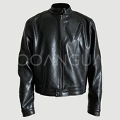 复古机车夹克boxy男美式 机车皮衣秋冬PU显瘦显高休闲百搭立领夹克