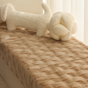 窗台改造神器2025新款窗台垫飘窗垫轻奢主卧加厚毛绒定制阳台毯垫