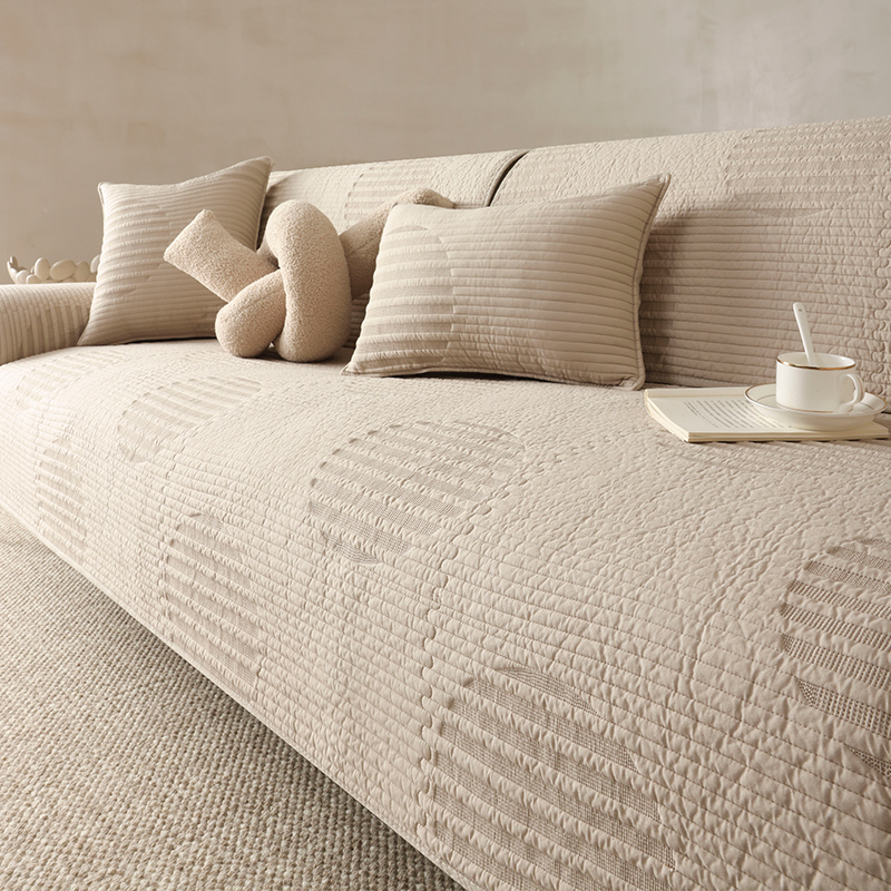 纯棉沙发垫纯棉保护沙发现代简约