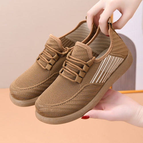 春秋老北京布鞋女新款软底透气妈妈鞋轻便舒适休闲鞋女士防滑单鞋