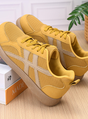 春季新款老北京布鞋女透气网面德训鞋软底轻便妈妈鞋女士休闲单鞋