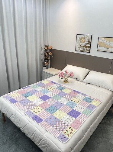 满铺纯棉水洗棉绗缝夹棉床褥垫子四季通用榻榻米垫子