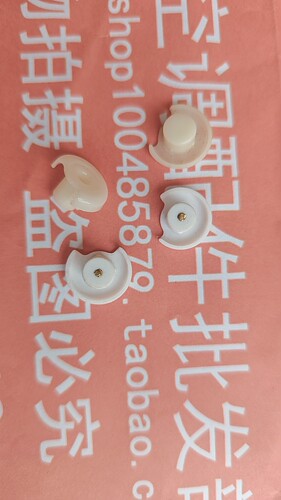 适用三菱空调配件导风叶中间卡扣转轴可定制MSH-12CV;MSD-CBO9VD
