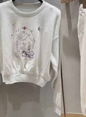 专柜直发天使翅膀毛圈绒卫衣卫裤 m_6W3TJ3730000 m_6W3TJ3740000