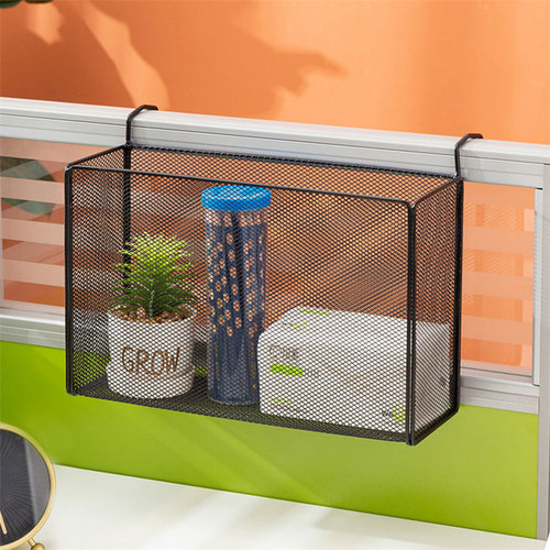 铁艺置物架悬挂式办公桌面隔板