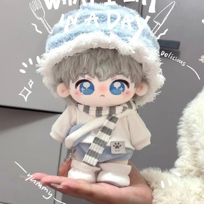 周可可娃衣新款泡芙系列原创10cm20cm可爱棉花娃娃衣服玩偶无属性