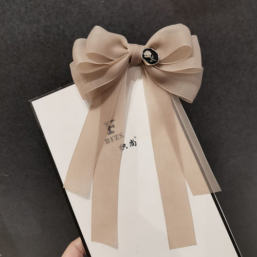 飘带蝴蝶结发夹弹簧夹顶夹